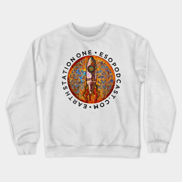 ESO Rocket Ship Crewneck Sweatshirt by The ESO Network